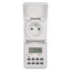 Timer - Digital outdoor socket IP44