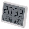 Digitales Thermometer mit Feuchtesensor, Funksensor, Wecker, Datum E6210