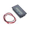 Voltmeter and battery capacity indicator 12–84 V, green display