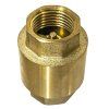 Universal check valve 3/4" all-brass, non-return valve for water technology and pumps