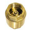 Universal check valve 6/4" all-brass, non-return valve for water technology and pumps