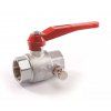Vykurovacia technika Guľový uzáver voda - s odvodnením - 6/4"FF; páčka