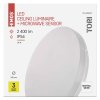 LED prisad. svietidlo Tori s pohyb. senz.,kr. 24W n.b., IP54