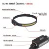 COB LED nabíjacia čelovka P3541, 380 lm, Li-Pol 1200 mAh