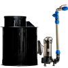 Cuve de pompage compacte KOMPAKT 1300x1000 pour eaux usées et égouts