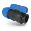 PE integrated coupling with ball valve 32x1" ZD