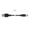 USB kábel 2.0 A vidlica – B vidlica 2m