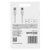 Nabíjací a dátový kábel USB-C 2.0 / Lightning MFi, 1 m, biely