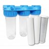 Donner Three stage water filtration set TRIO (activated carbon block)