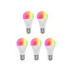 Smart LED žiarovka E27 10W RGB CCT WOOX R9074/5pack WiFi Tuya sada 5ks