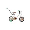 Detský bicykel Capriolo BMX 12"HT VIOLA květinovo-bílé