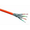 Kábel Solarix SSTP kabel Cat 7 drát 500m LSOH - cívka