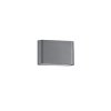 Svietidlo Nova Luce SOHO WALL GREY 2 nástenné, IP 54, 2x5 W