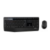 Set klávesnica + myš Logitech Wireless Combo MK345 CZ+ SK, černá