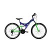 Celoodpružený bicykel Capriolo CTX260 26"/16HT čierno-modrá (2021)