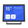 Dotykový monitor Beetronics 15TSV7M 15" LED-IPS, PCAP (10-Touch), USB, bez rámčeka, sivý