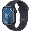 Hodinky Apple Watch Series 9 GPS + Cellular, 45mm Midnight Aluminium Case with Midnight Sport Band - M/L