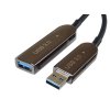 Kábel PremiumCord USB3.2 + 2.0 predlžovací optický AOC A/Male - A/Female 30m
