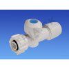 Ball valve with adapter 1/2" straight