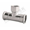 T-kus 90° - s vnútorným závitom - C - 88,9-Rp3/4"-88,9mm  IVAR.IVC42