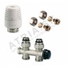 SADA M - Ventil IVAR - termostatická a regulačná armatúra - s prednastavením - 1/2"xEK; 16x2; priame  IVAR.KIT M-PR 01/1