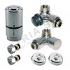 SADA klasik kúpeľňová OPTIMA- trojosová - 1/2"xM24; Cu 15x1 mm; inox  IVAR.DV 016028