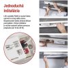 LED lineárne svietidlo PANO 20W, neutrálna biela