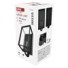 LED záhradné nástenné svietidlo so senzorom súmraku MALVA, 13 × 12 × 28 cm, 1 × E27, 15 W