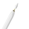 Baseus Tablet Tool Pen Smooth Writing 2 with LED Indicator + Active Replaceable Tip for iPad, with USB-A to Lightning cable, White (P80015806211-02)
