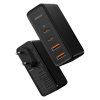 Baseus Travel Charger GaN2 Pro Quick wall charger C+C+U+U, PD 3.0, QC 4.0+, 100W EU Black (CCGAN2P-L01)