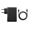 Baseus Travel Charger GaN2 Pro Quick wall charger C+C+U+U, PD 3.0, QC 4.0+, 100W EU Black (CCGAN2P-L01)