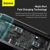 Baseus Travel Charger GaN2 Pro Quick wall charger C+C+U+U, PD 3.0, QC 4.0+, 100W EU Black (CCGAN2P-L01)