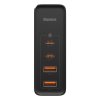 Baseus Travel Charger GaN2 Pro Quick wall charger C+C+U+U, PD 3.0, QC 4.0+, 100W EU Black (CCGAN2P-L01)