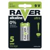 Alkalická batéria RAVER 6LF22 (9V)