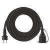 Predlžovací kábel gumový – spojka, 10m, 3× 2,5mm2
