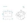 Alveus Nox 80 Undermount U