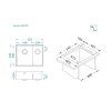 Alveus Nox 90 Undermount U