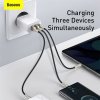 Baseus Travel Charger Compact Quick Charger U+U+C PD3.0, QC 3.0 30W EU White (CCXJ-E02)