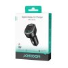 Joyroom Car Charger with Digital Display, C+C+U, 30W, Black (JR-CCD04)