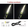 Nabíjacie prac. svietidlo COB LED P4545, 1000 lm, 2600 mAh