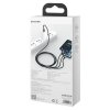 Baseus Universal Tungsten 3-in-1 USB cable (Type C / Lightning / micro USB) 3.5A 1.5m Black (CAMLTWJ-01)