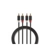 Kábel 2x Cinch konektor/2x Cinch konektor 2m NEDIS CABW24200AT20