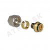 Compression fitting - for ALPEX multilayer pipe - 16x2 ALU-EK