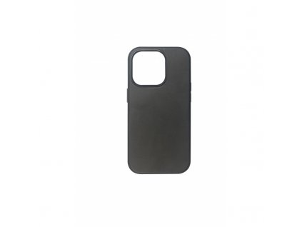 Koženkový obal MagSafe iPhone 14 Pro Max - černý