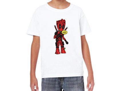 Dětské tričko Deadpool a Groot