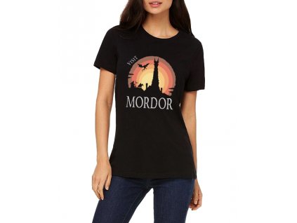 Dámské tričko Pán prstenů Navštivte Mordor