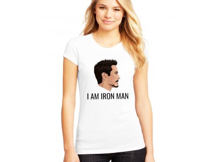 Dámské tričko Avengers End game Já jsem ironman