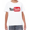 Dětské tričko Youtube parodie