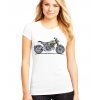 Dámské tričko Ducati motorka