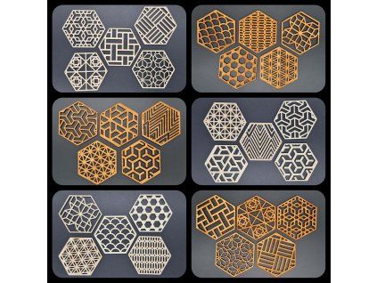 Dřevěné Podtácky